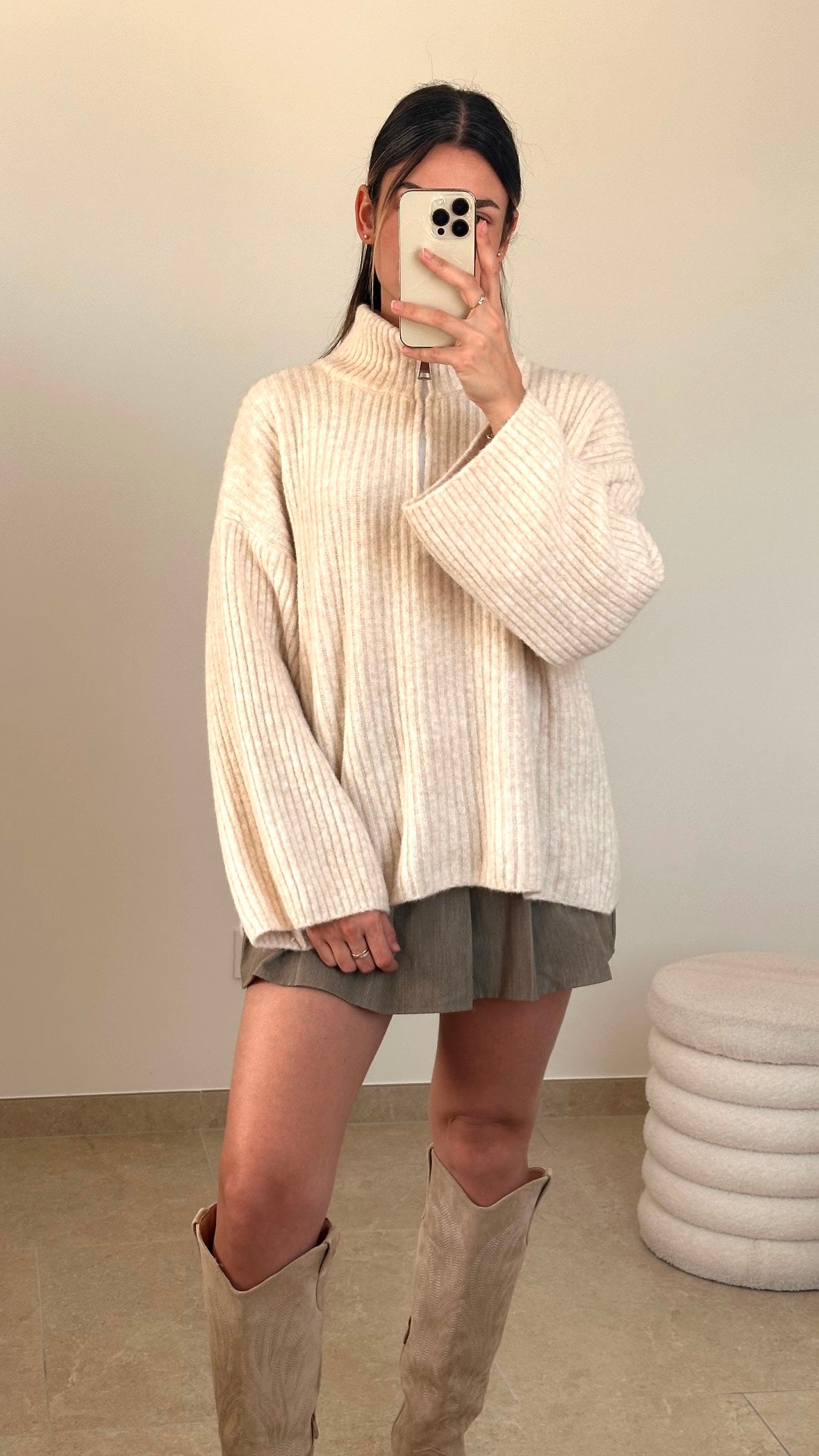 Pull Maya - écru