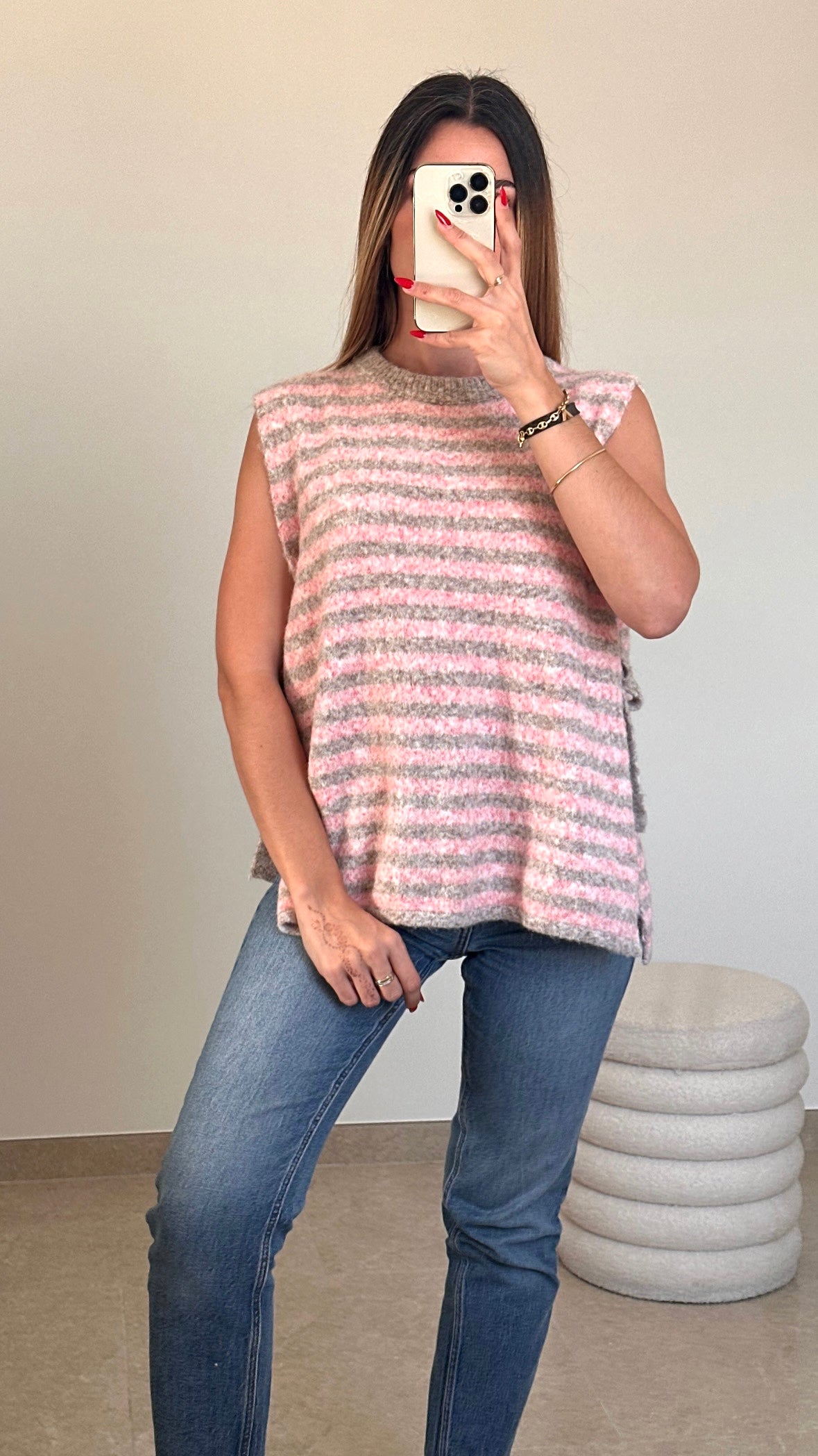 Pull Nolly - rose