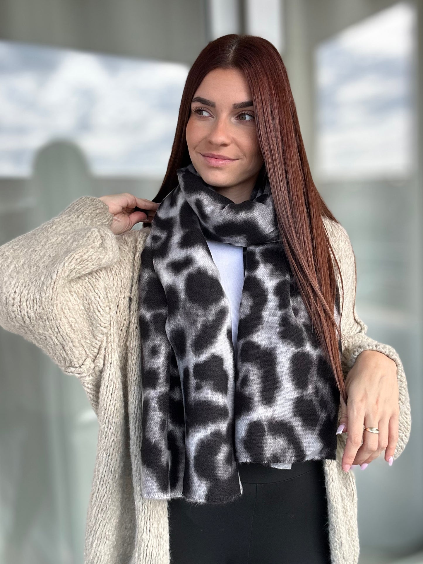 Écharpe Léo - noire