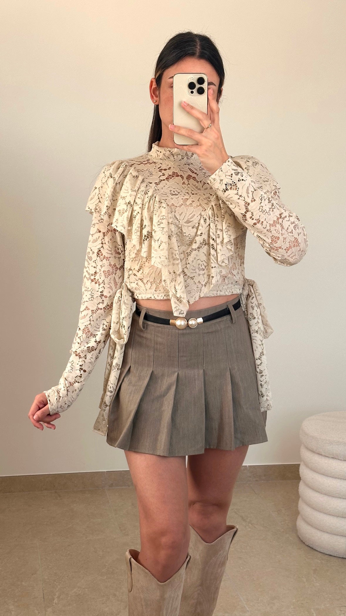 Top Ava - beige