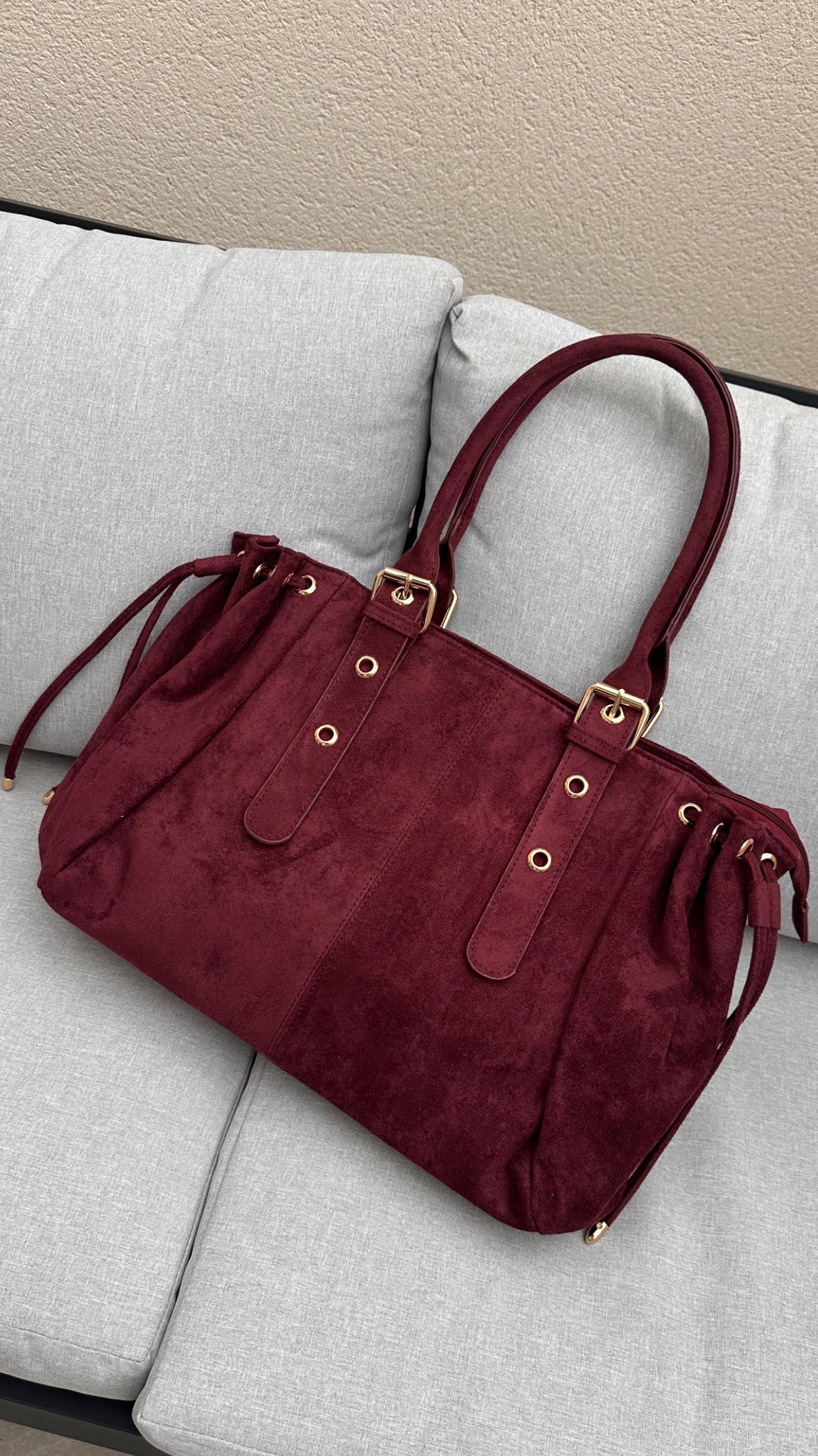 Sac Alma grand - Bordeaux