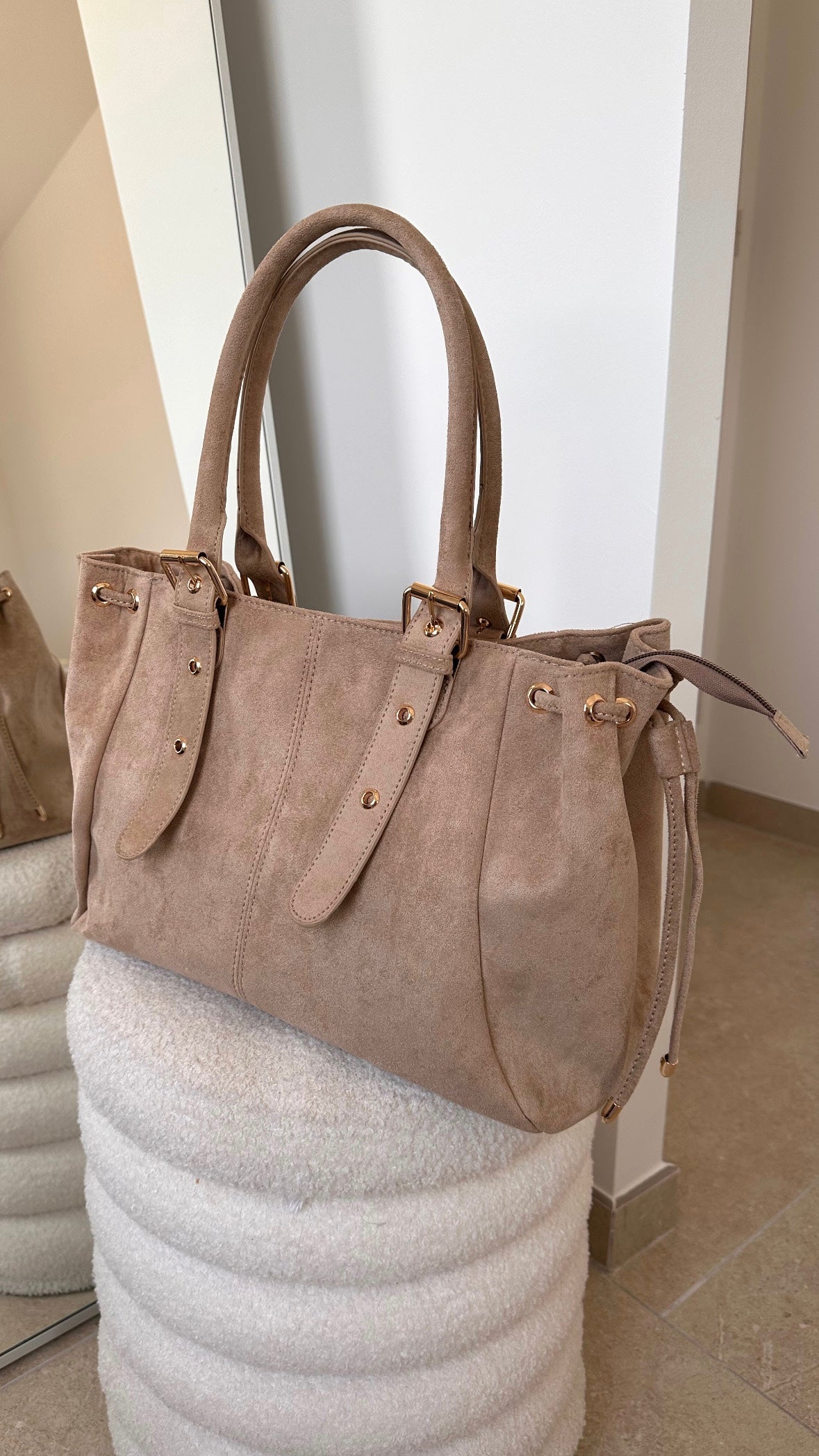 Sac Alma grand - Beige