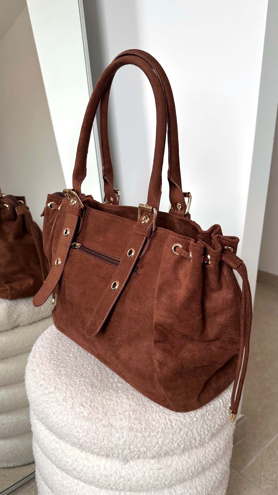 Sac Alma grand - Camel