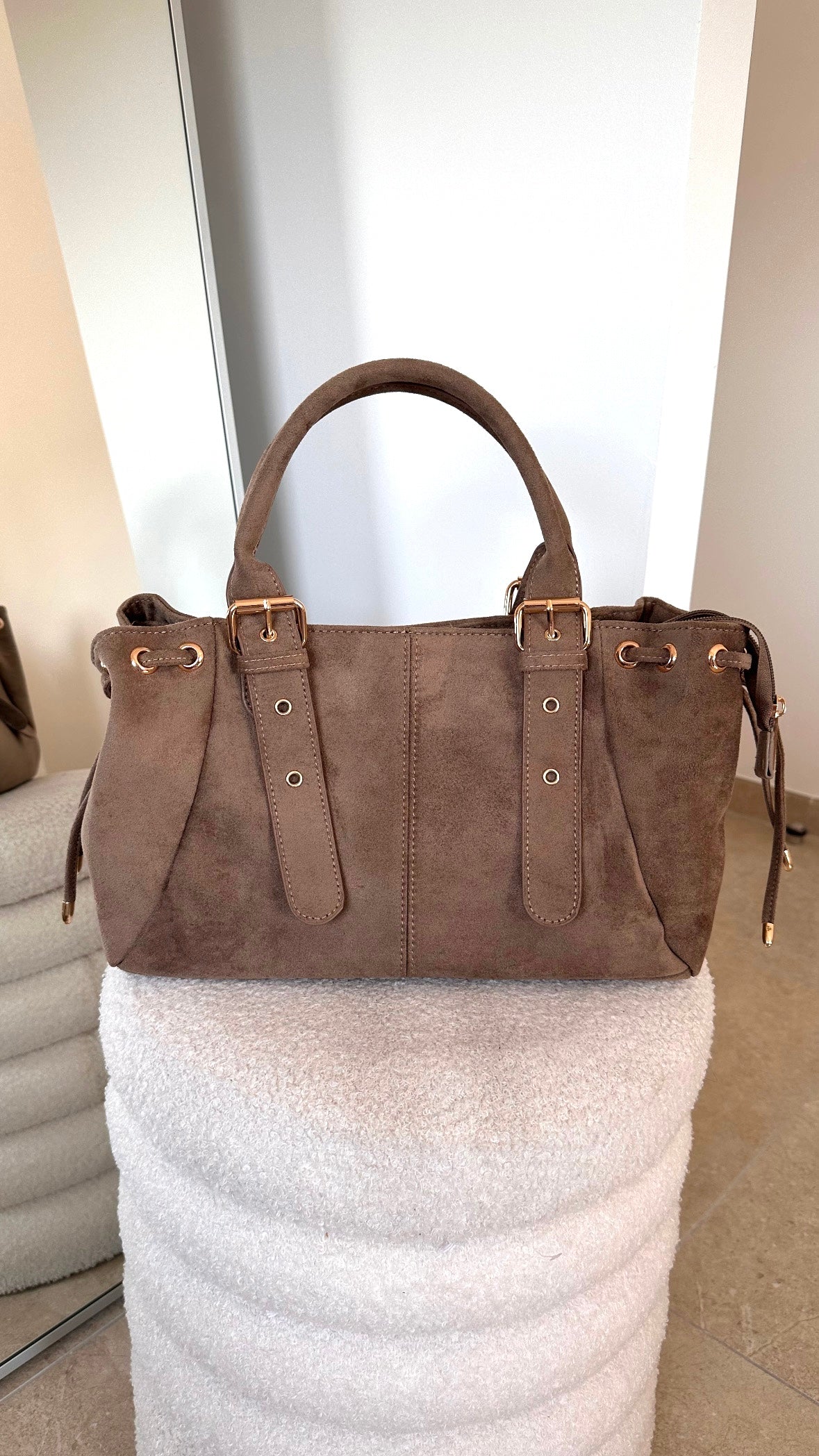 Sac Alma moyen - Taupe