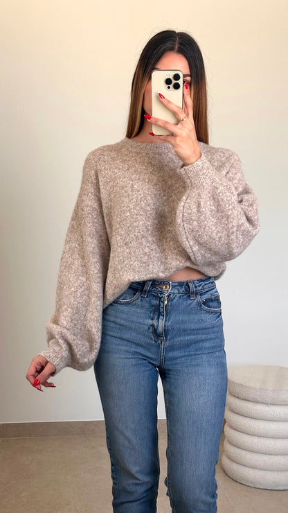 Pull Maya - taupe