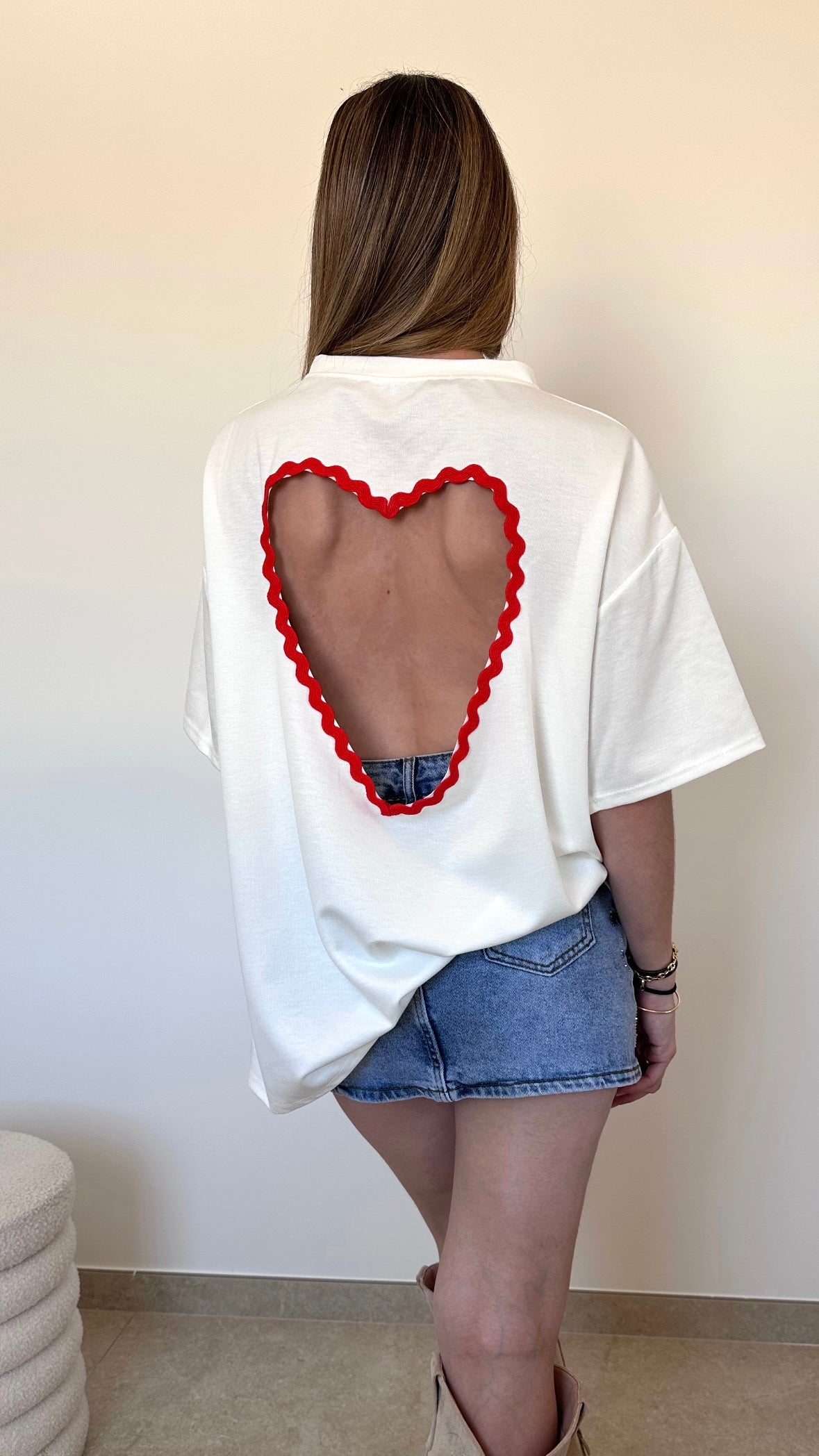 T-shirt Cœur