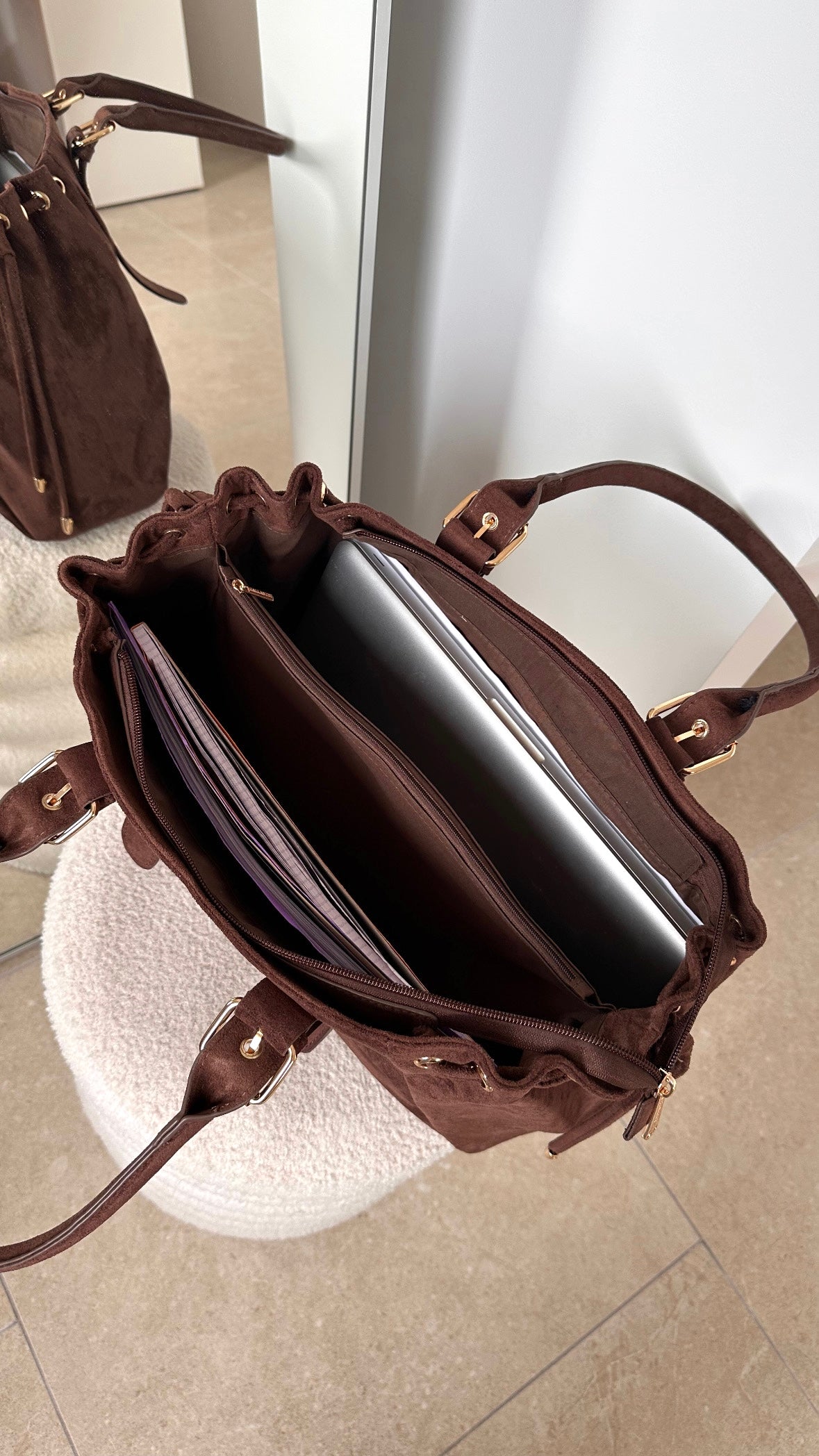 Sac Alma grand - Marron