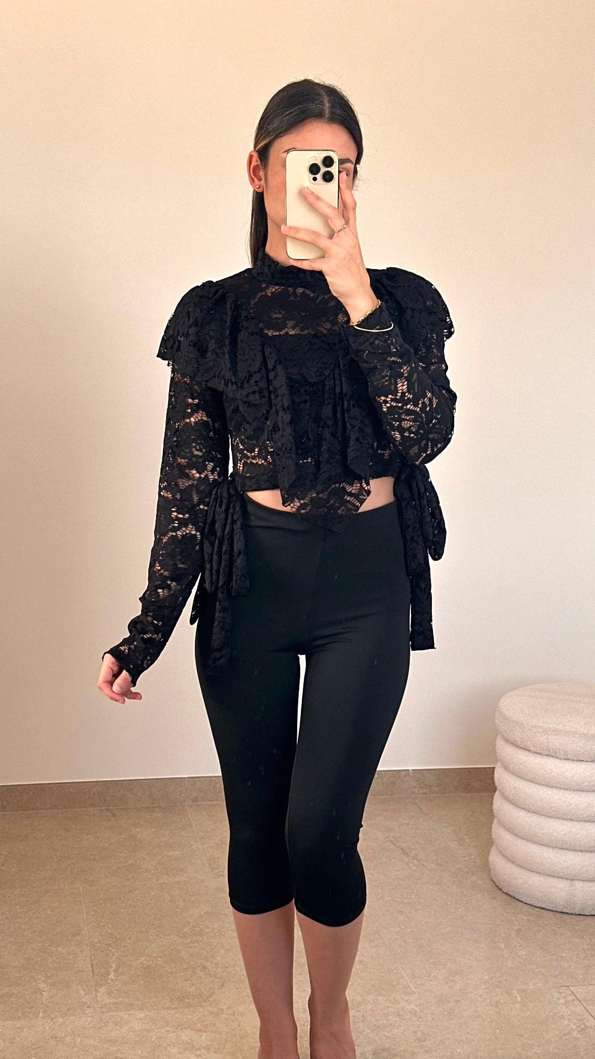 Top Ava - noir