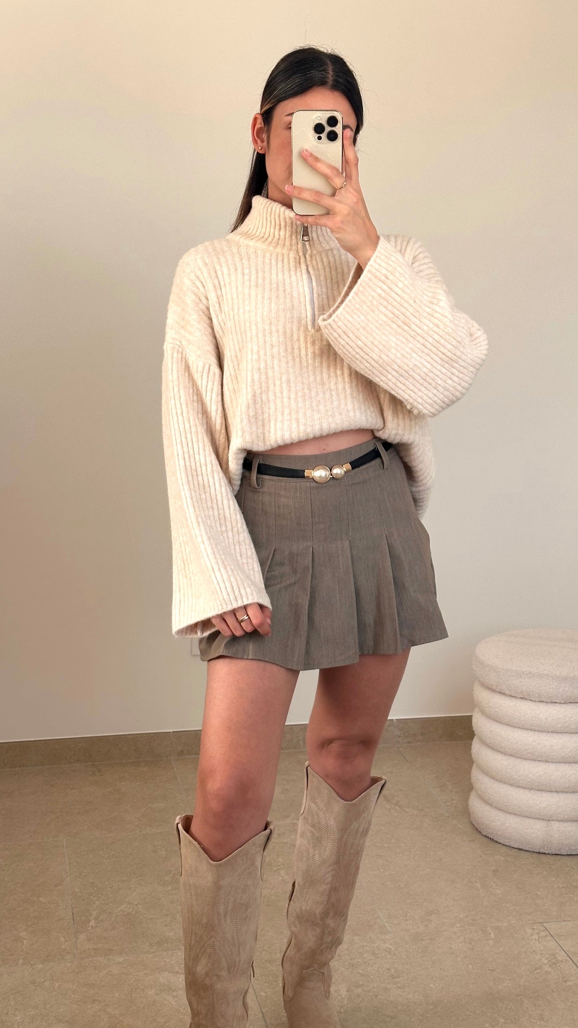 Pull Maya - écru