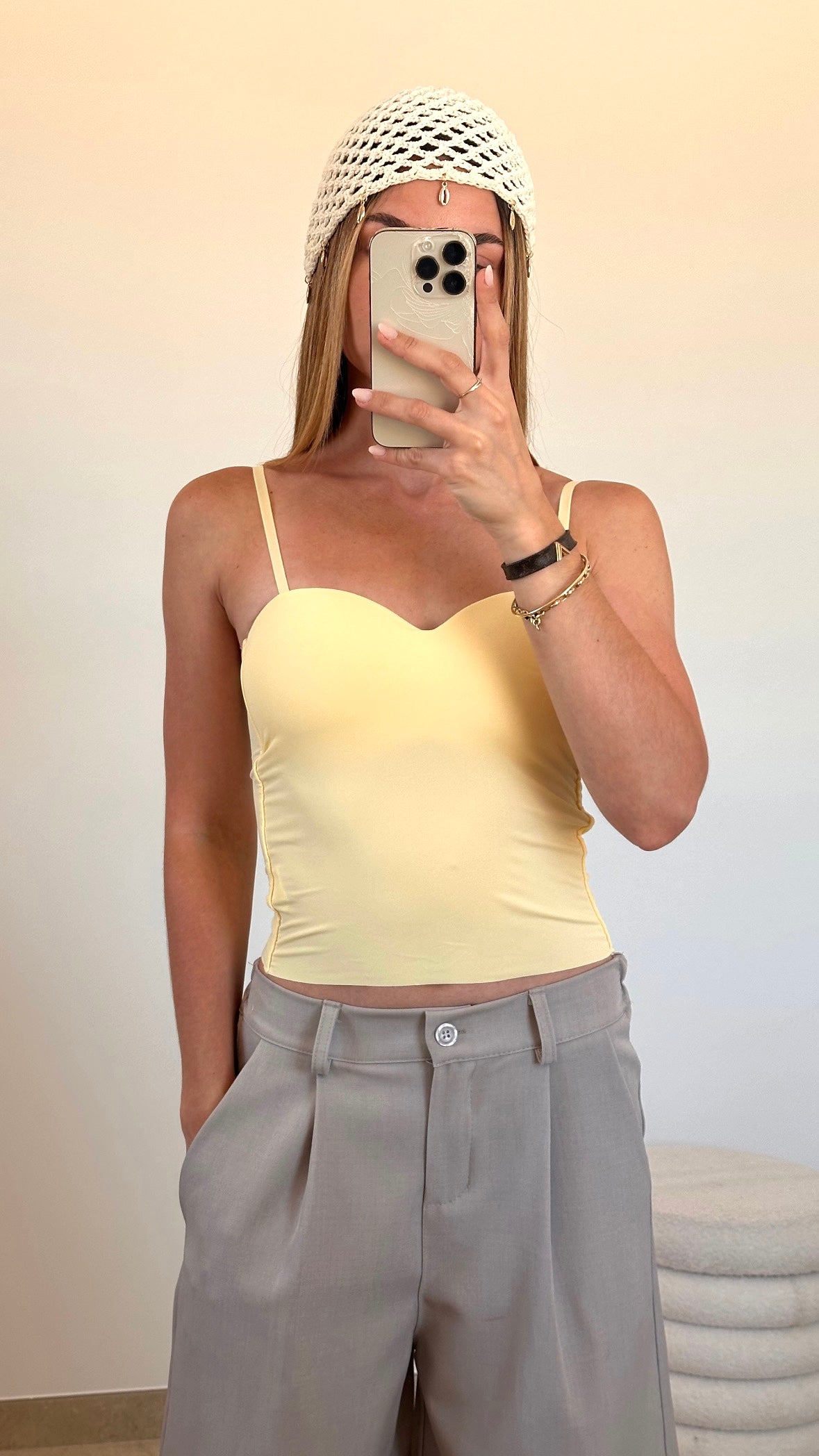 Top Vena jaune