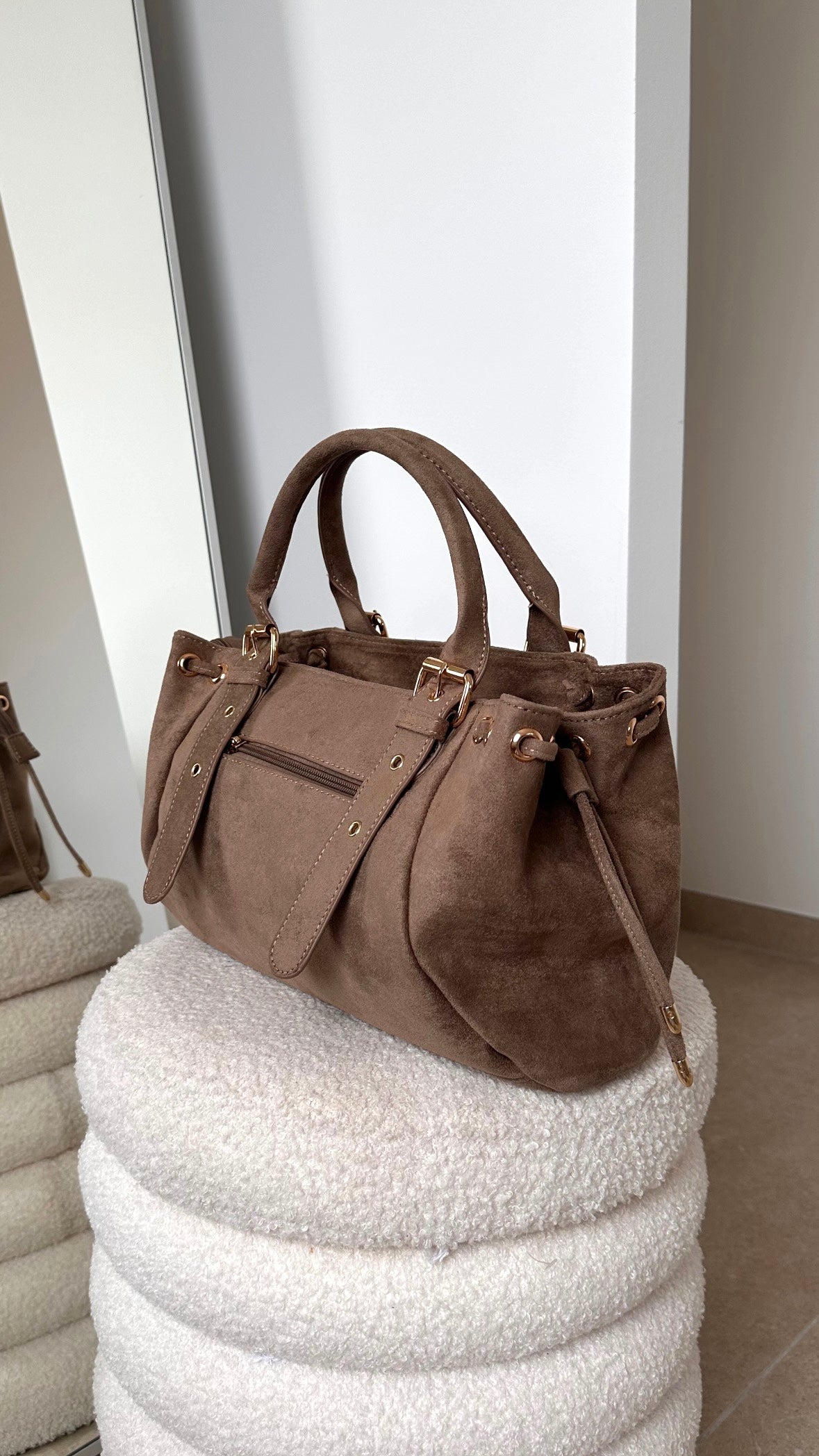 Sac Alma moyen - Taupe