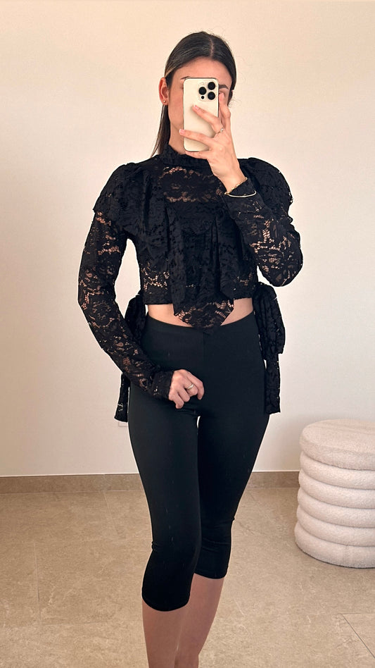 Top Ava - noir