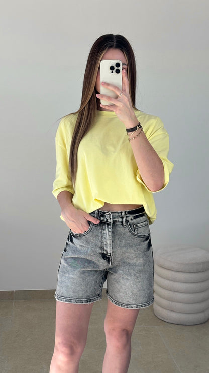 T-shirt Billy - jaune