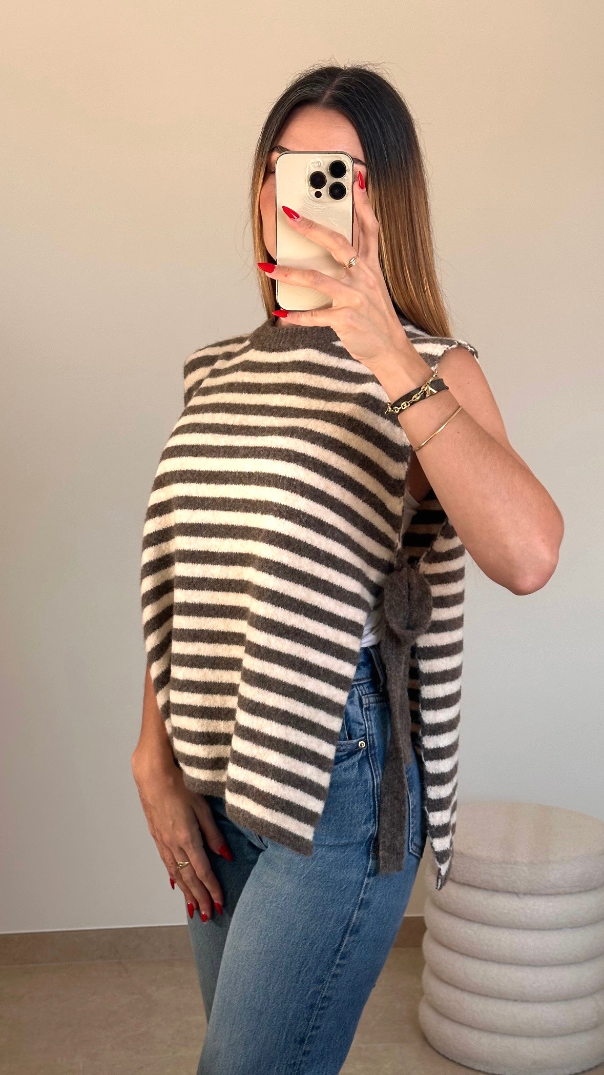 Pull Nolly - marron