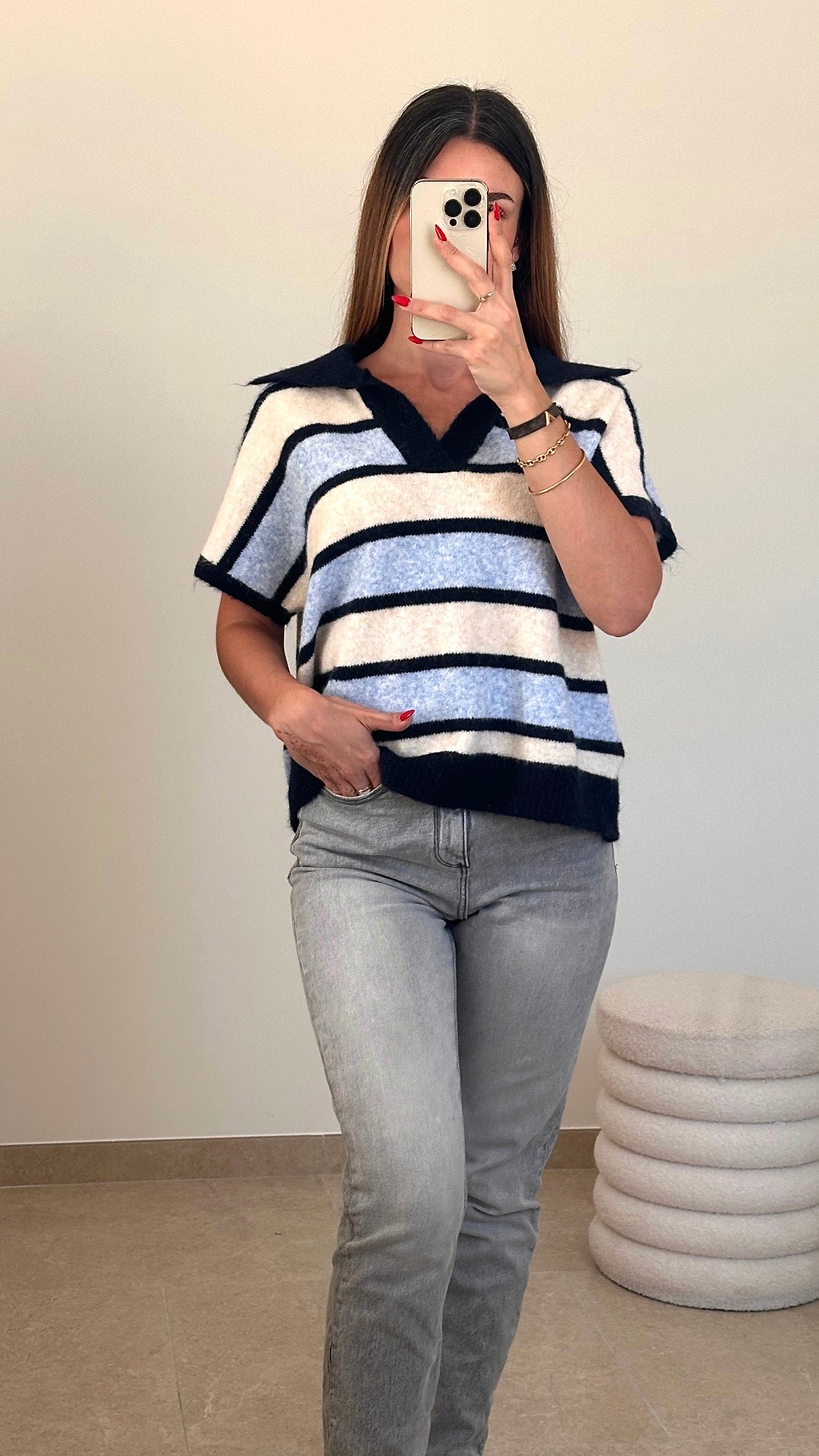 Pull Lola - bleu