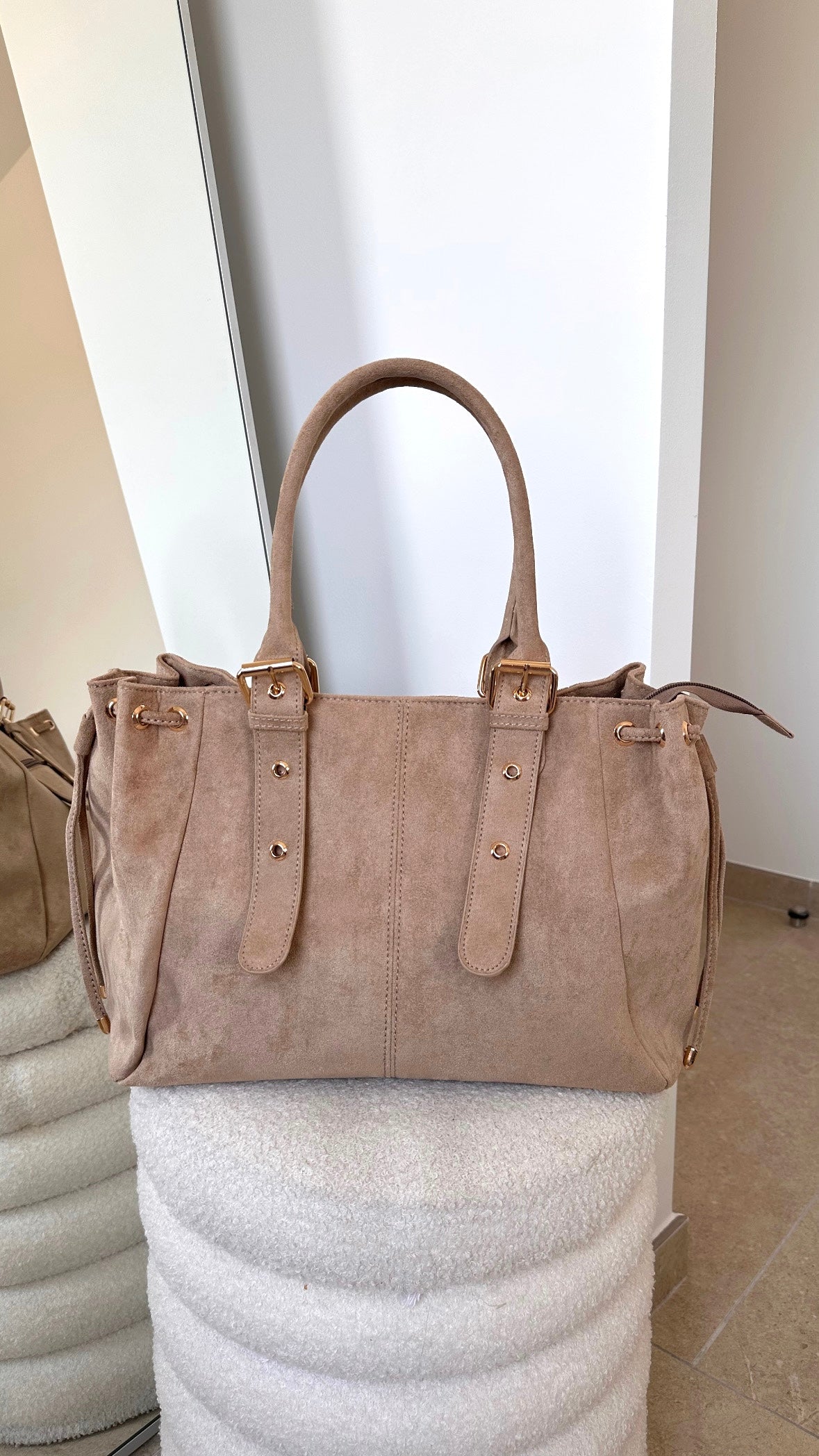 Sac Alma grand - Beige