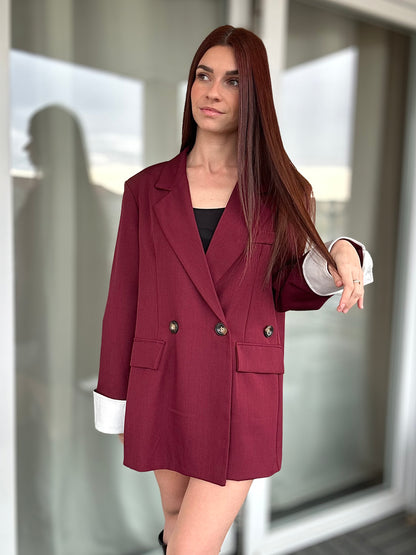 Blazer Blair - bordeaux