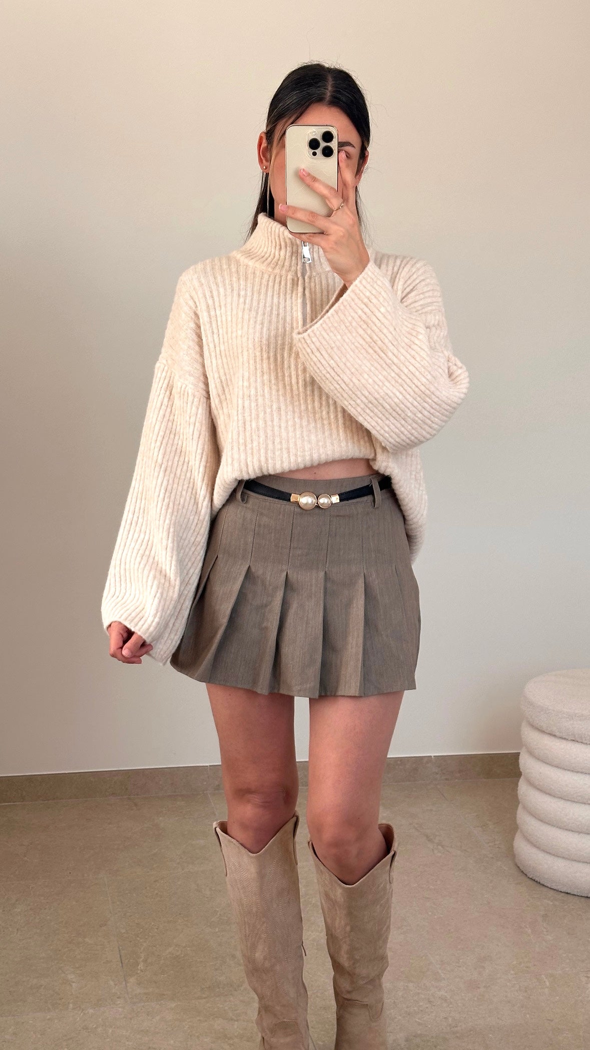 Pull Maya - écru