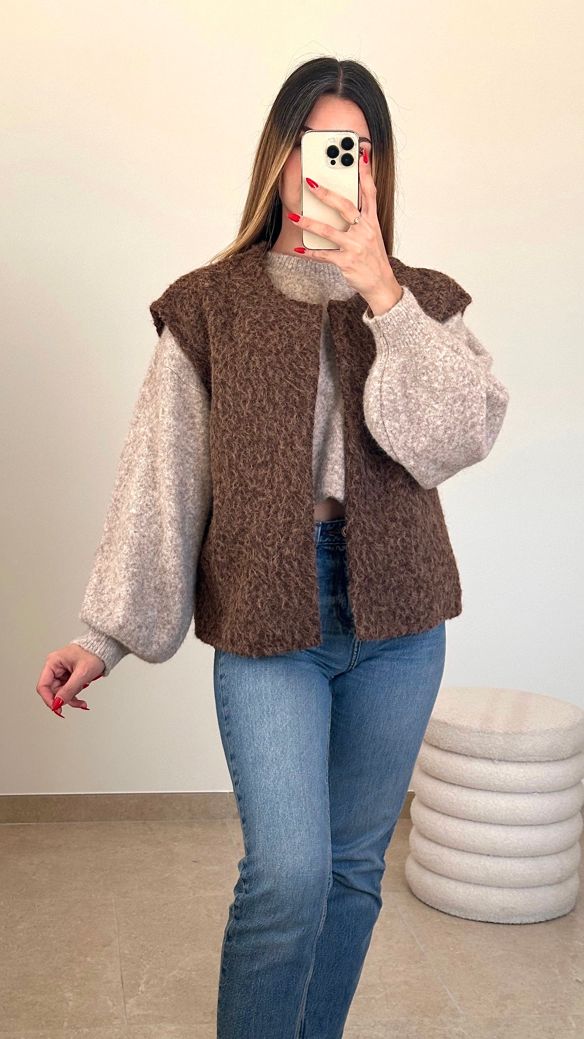 Gilet Tokyo - marron