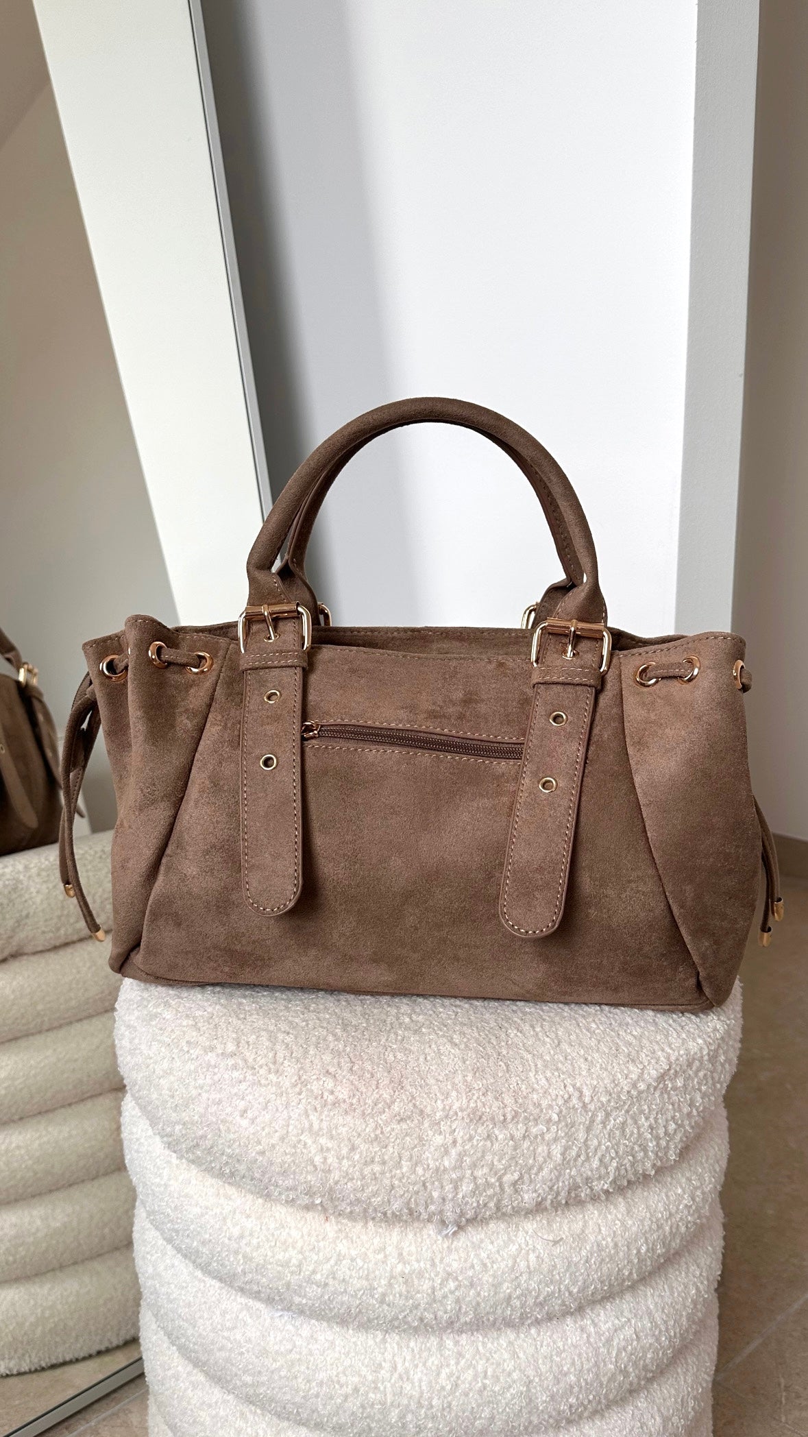 Sac Alma moyen - Taupe