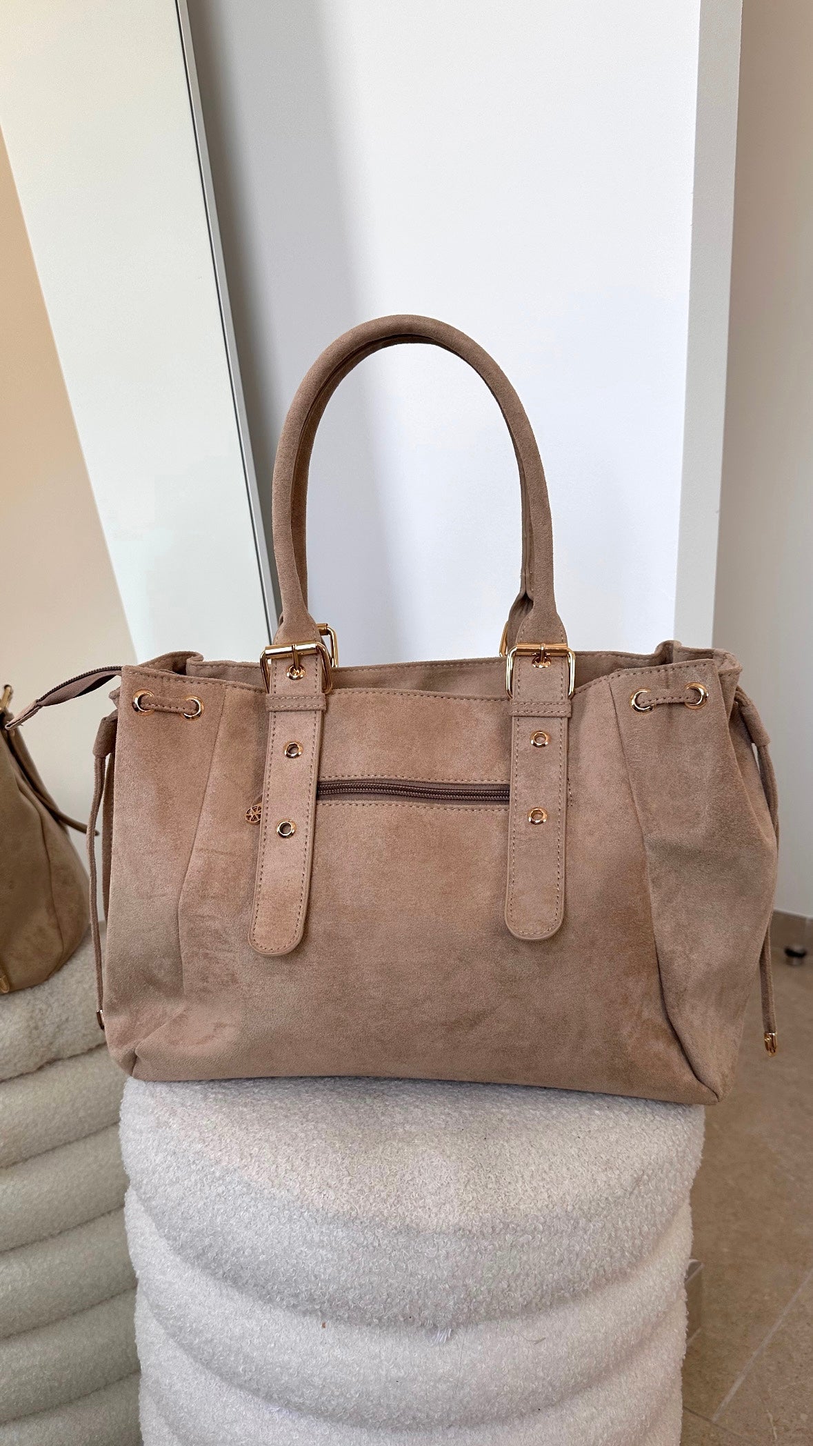 Sac Alma grand - Beige