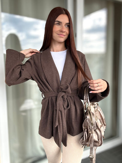 Manteau Joy - marron