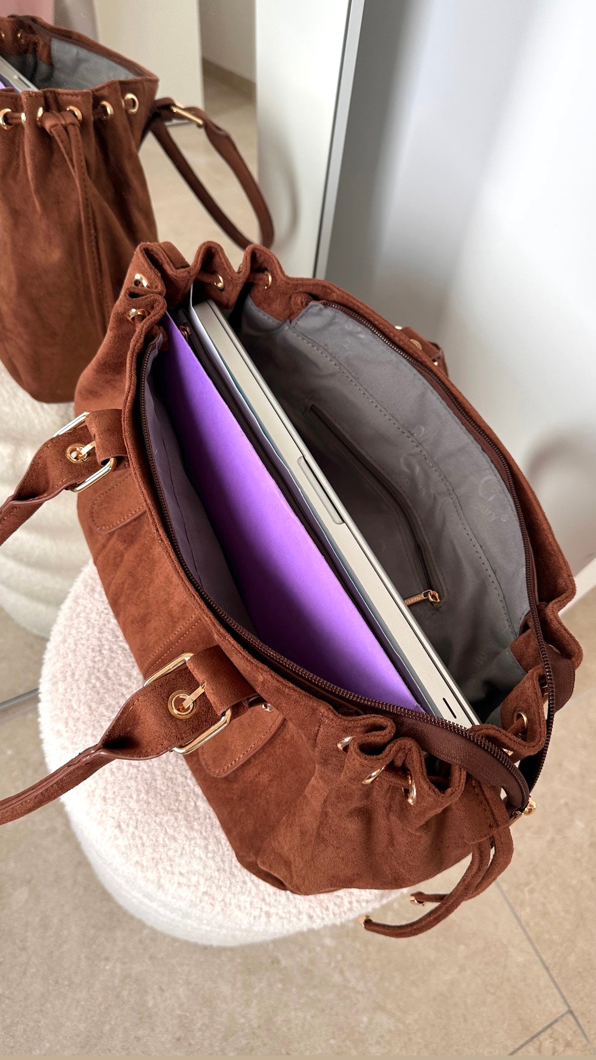Sac Alma grand - Camel