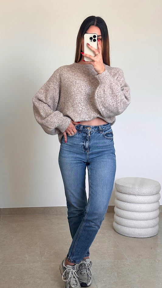 Pull Maya - taupe