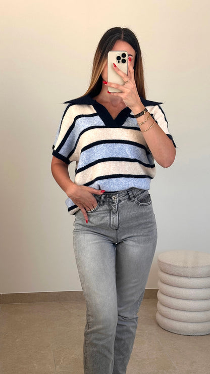 Pull Lola - bleu