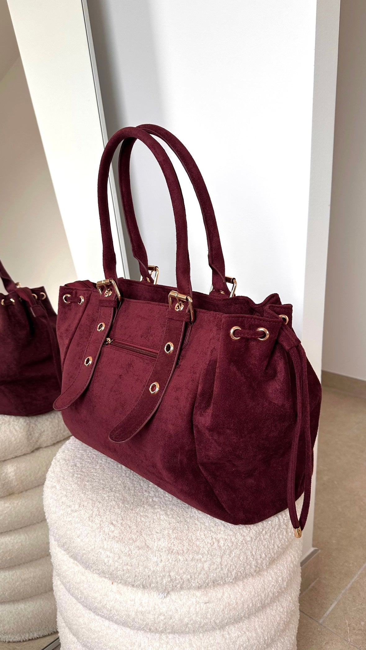Sac Alma grand - Bordeaux