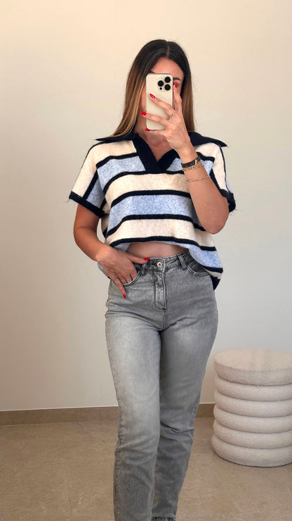 Pull Lola - bleu