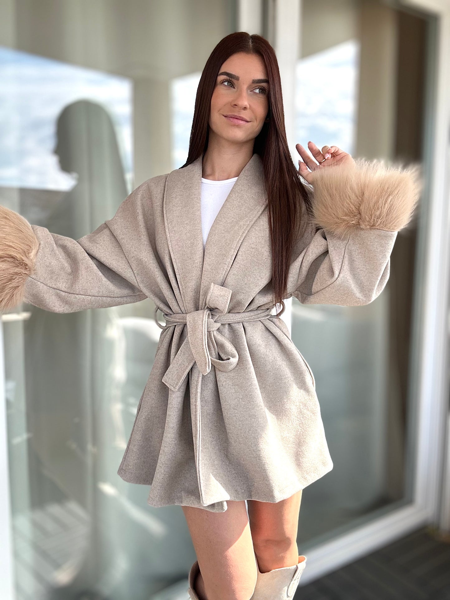 Manteau Bloom - beige